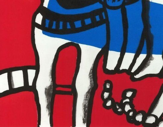 Arts picturaux & lithographies: Fernand Léger - Der Kreis - Originallithographie – Neuf (Voir description) à Ponte Tresa par 11GalleriaAlterEgo11 6