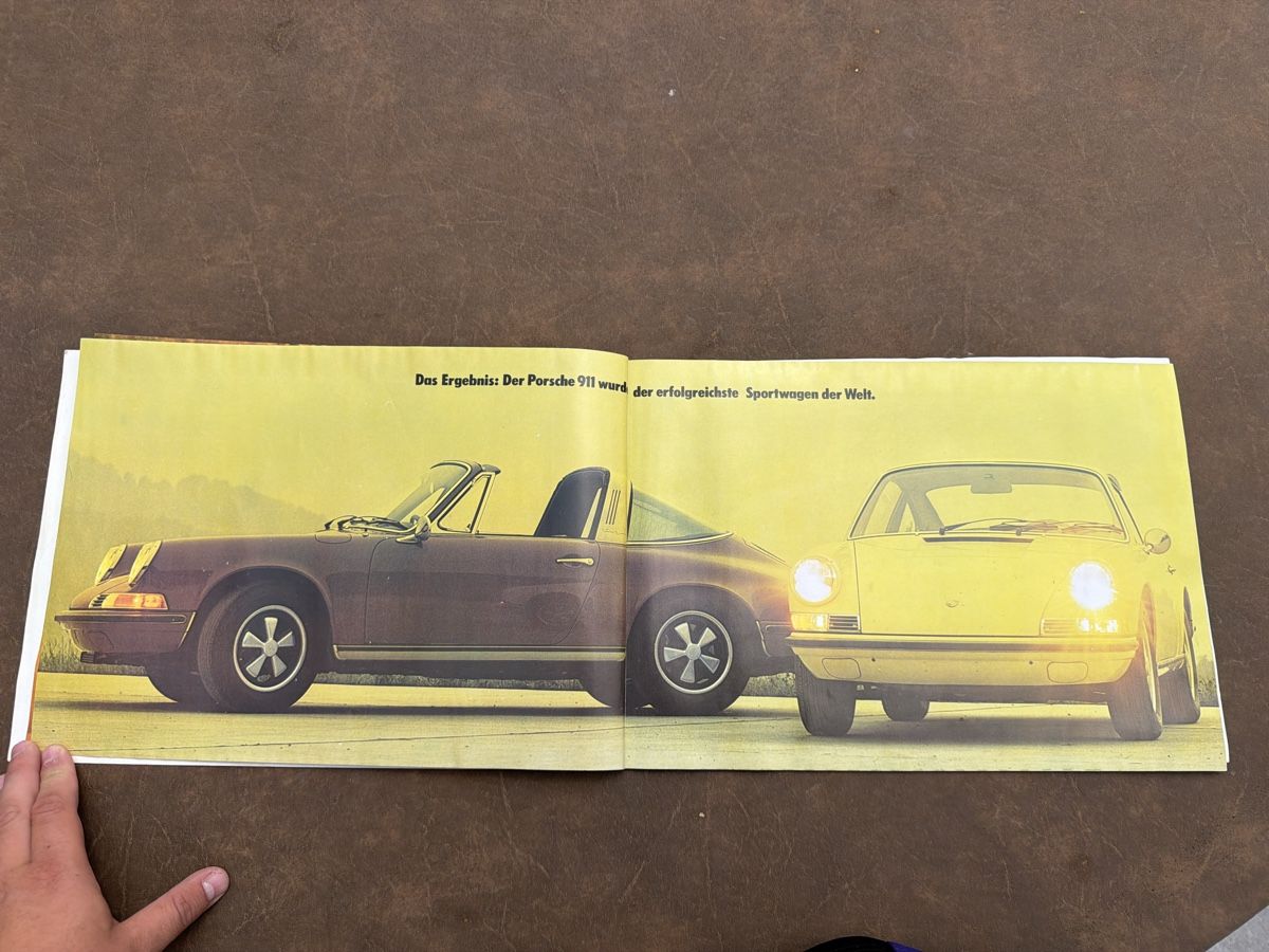 Porsche Documents: Porsche 911 E Prospekt - rar – D'occasion à Wolfwil par Rolex1 3