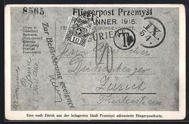 Zürich, Briefmarken-Ausstellung 1915, a