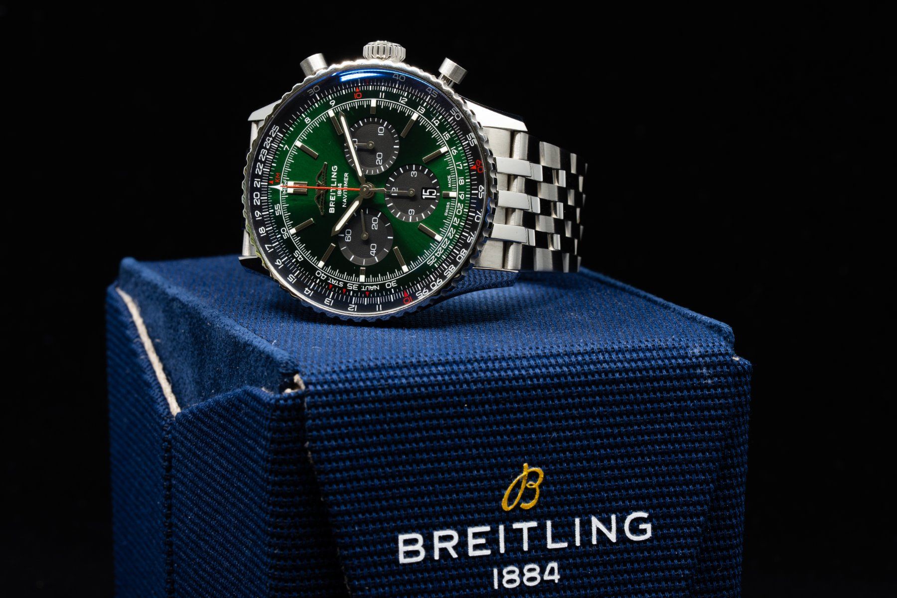 Breitling Uhren: BREITLING NAVITIMER B01 Chronograph 46 - AB0137241L1A1 – Neu (gemäss Beschreibung) aus Schaffhausen von Rushinroulette 1