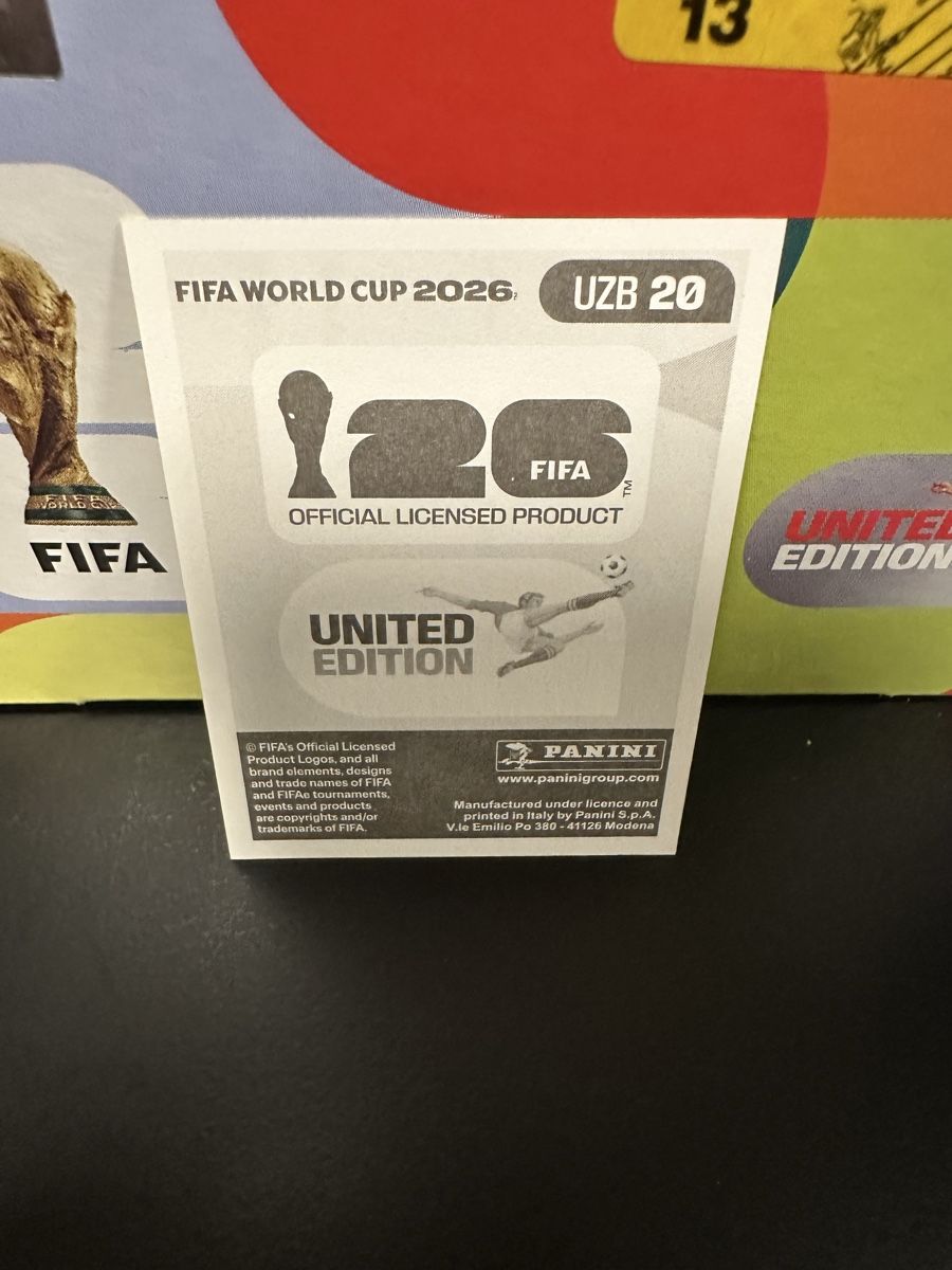 Panini Carte collezionabili: UZB 20 - Panini WM 2026 – Nuovo (secondo la descrizione) da Kreuzlingen venduto da Bes-GamingCollection 1