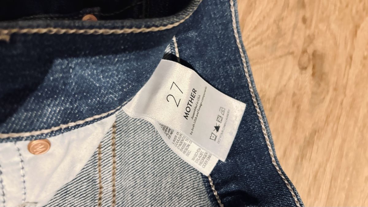 Jeans: Mother Jeans The Pixie Rambler Ankle blau Grösse 27 – Gebraucht aus Magden von adr_5k8k 2