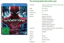 The Amazing Spider-Man (2 Blu-rays)