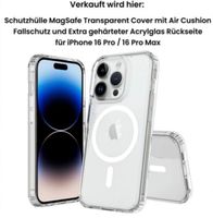 iPhone 16 Pro Max Schutzhülle Hybrid MagSafe Acrylglas H.