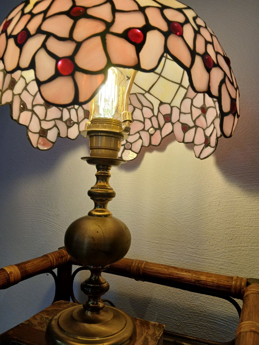 Lampade: Lampe Tiffany florale – Usato da Domdidier venduto da lili_295 1