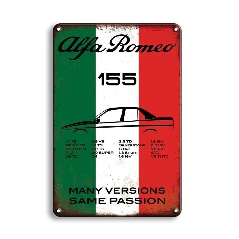 Alfa Romeo Insegne: Plaque vintage Blechschild Alfa Romeo – Nuovo e nell'imballaggio originale da Uvrier venduto da AlpineTreasures