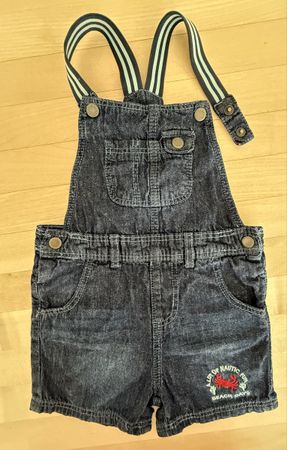 Latzhose von Lupilu, Gr. 92, Jeansstoff, Top Zustand!