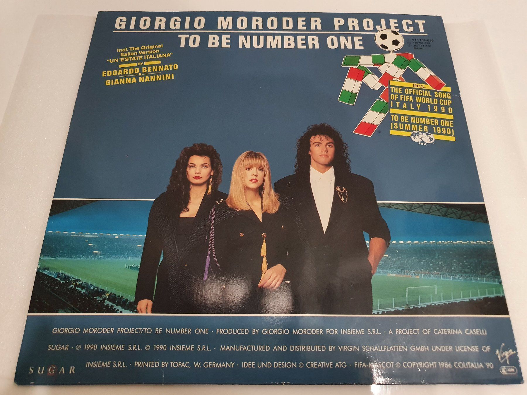 Dischi in vinile: Giorgio Moroder Project – To Be Number One (Summer 1990) – Usato da Uster venduto da Vinyl-Leidenschaft 1