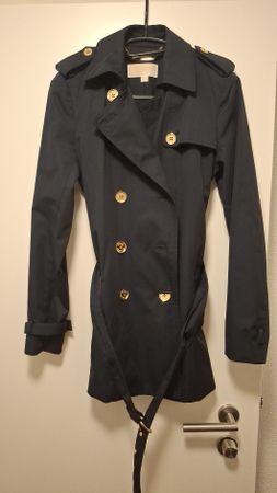 Michael Kors Trenchcoat dunkelblau Gr. 38 sehr guter Zustand