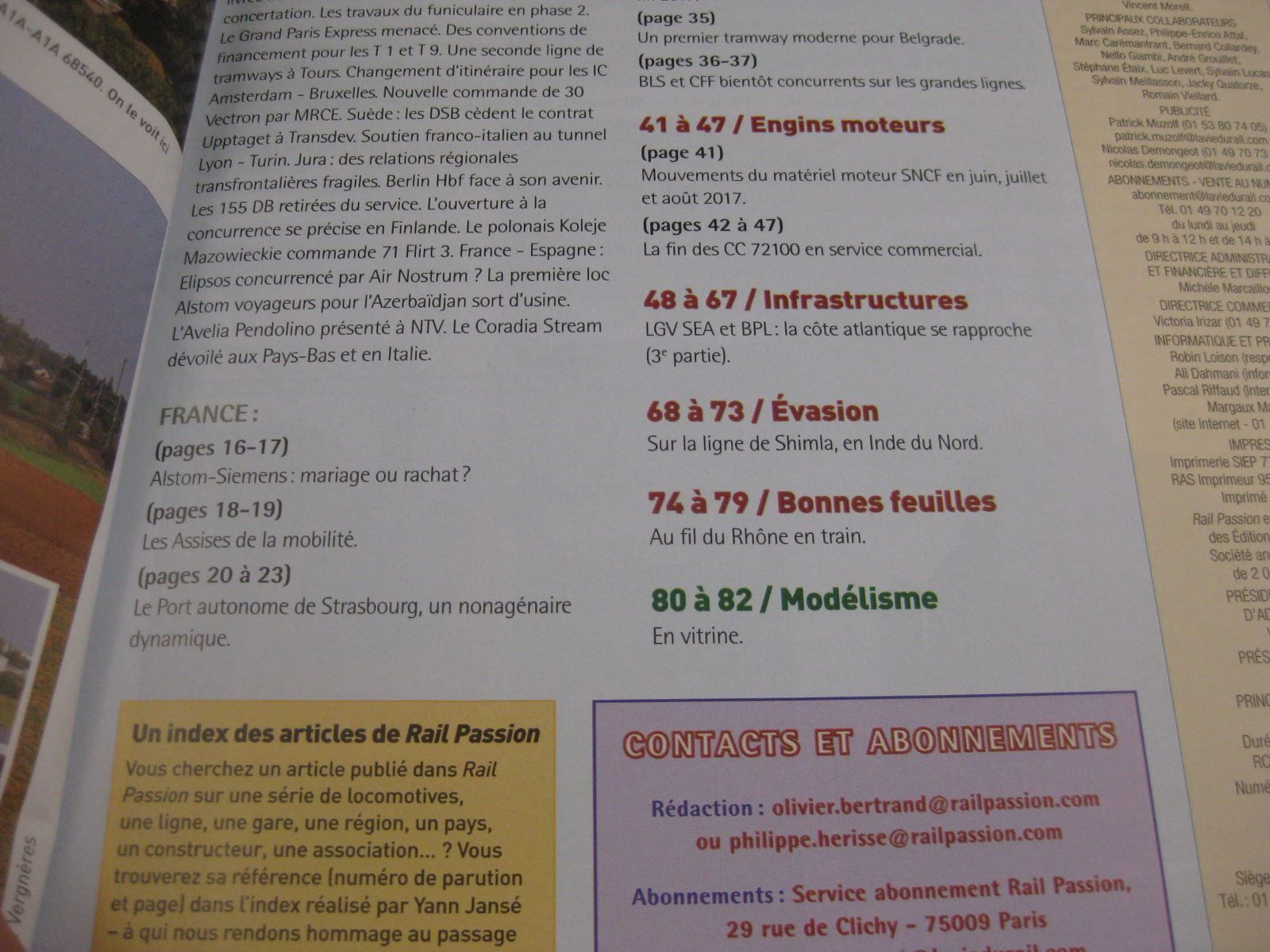 Riviste & Magazine: Rail Passion 242 Décembre 2017 – Usato da Malters venduto da Marosko 2