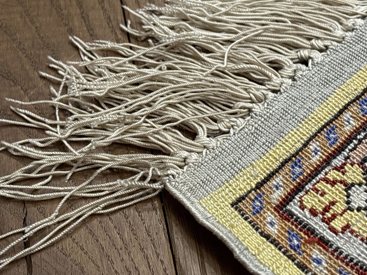 Tappeti: Seltener Kum Kapi Stil Seidenteppich 100% Handmade – Nuovo (secondo la descrizione) da Bennau venduto da Mayer_Carpets 4