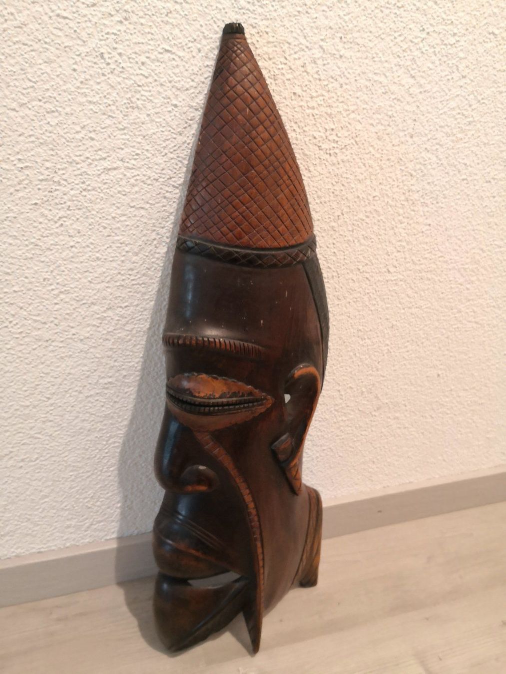 Internationale Kunst: 🤩AFRIKANISCHE HOLZMASKE AUS KENIA – Neu (gemäss Beschreibung) aus Olten von Naja-Twins-Twins 5