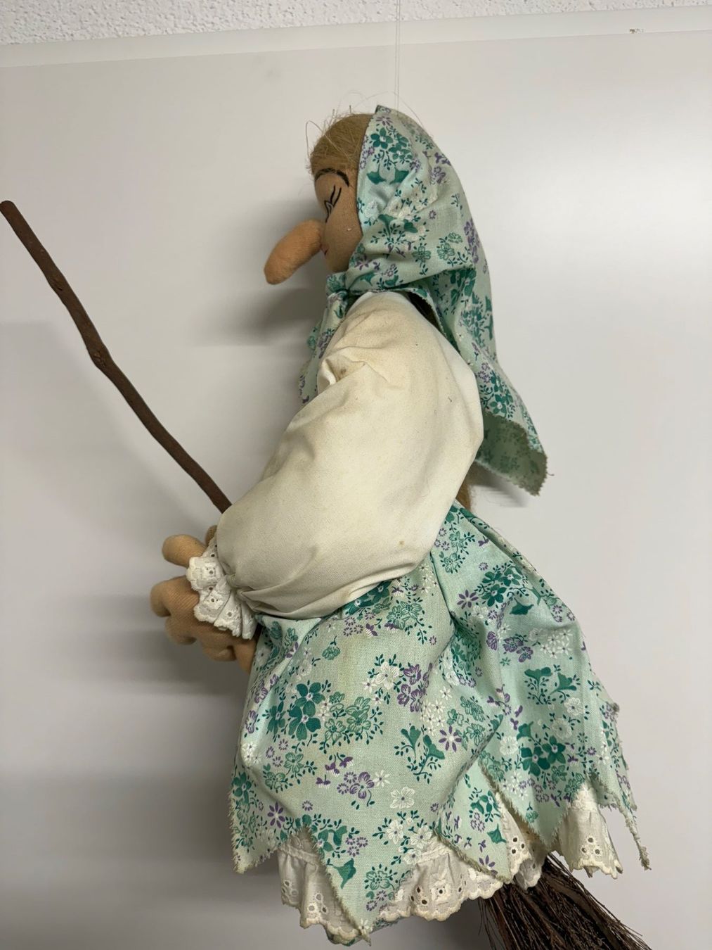 Statuette: Hexe auf dem Besen – Usato da Hermetschwil-Staffeln venduto da han_75vv 4