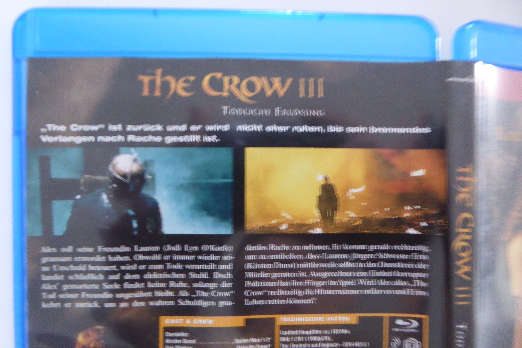 Tutti i DVDs: Bluray The Crow 3 Die Krähe III – Usato da Allschwil venduto da Summelsarium 1