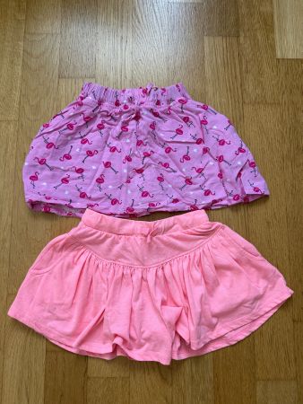 2 Sommerröcke/-shorts für Mädchen Gr 110 Zara