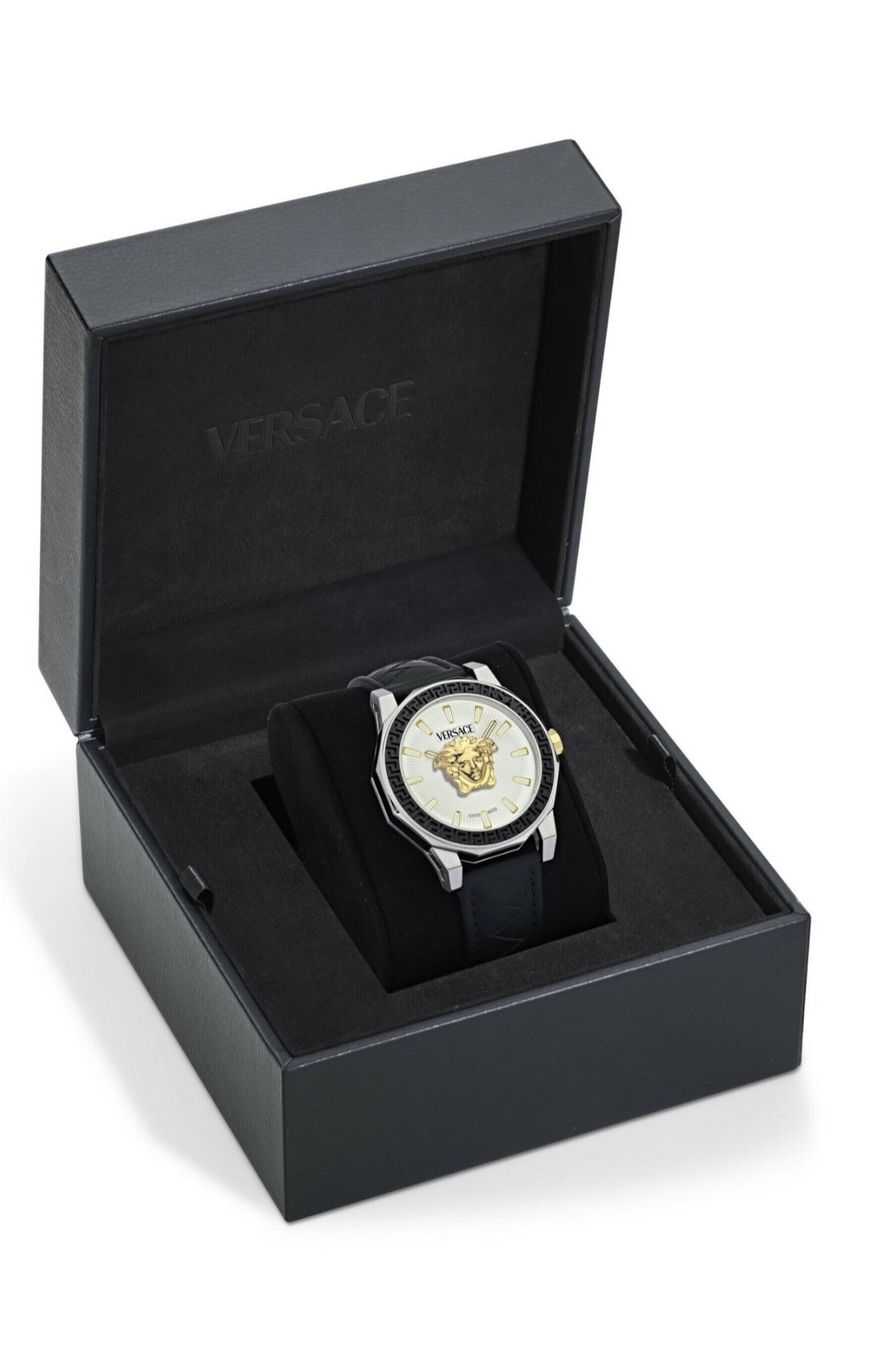 Versace Orologi: VERSACE MEDUSA DECO GENT UHR - SILVER TONE – Nuovo e nell'imballaggio originale da Lauerz venduto da tur_gxc6 3