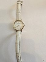 Weisse Damenuhr Swatch, elegantes Design, Top Zustand!