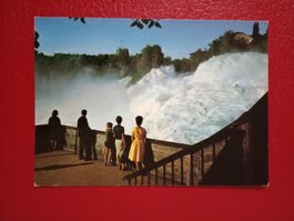 Rheinfall belebte AK