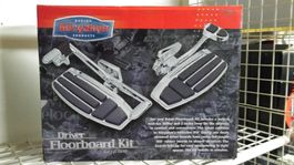 Fahrer Fussrasten Kit Honda GL 1800 Gold Wing