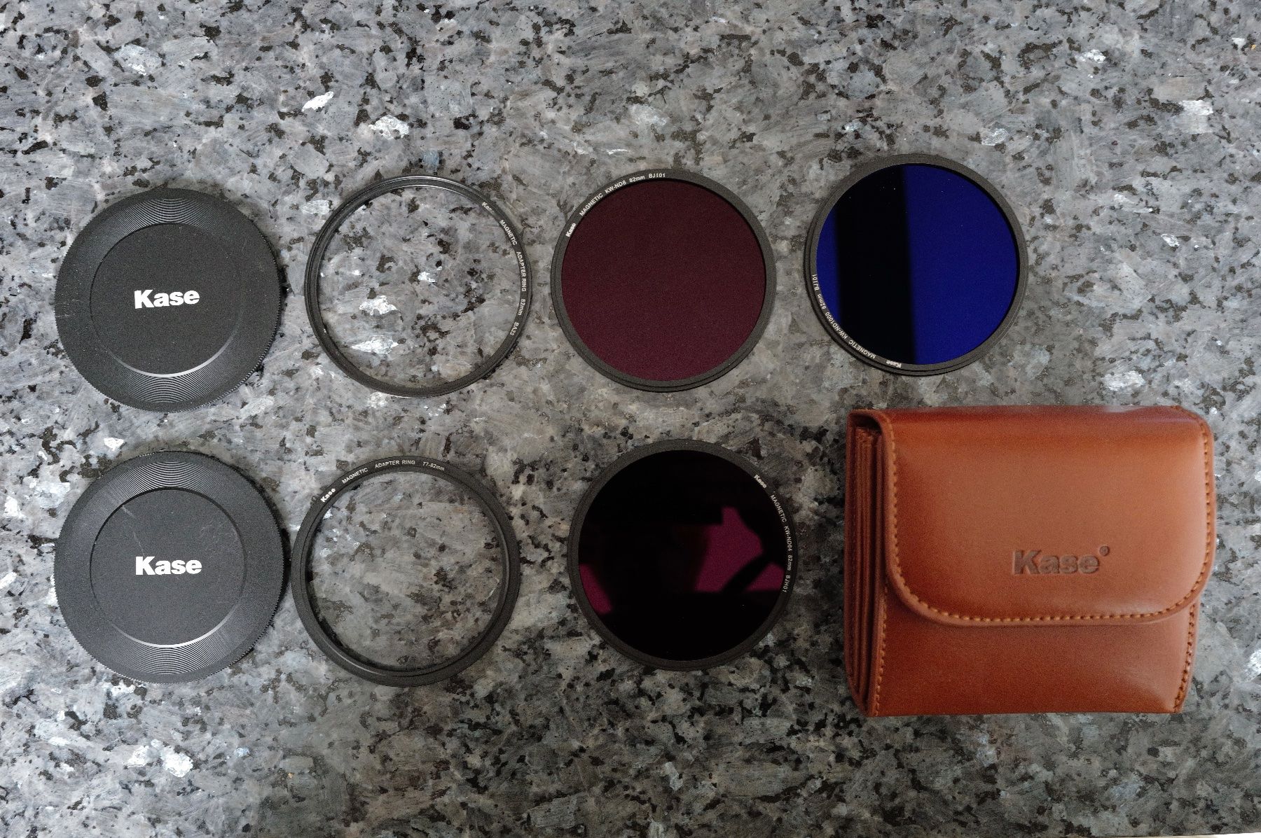 Filtri: Kase Wolverine ND-Filterset 82mm mit Tasche – Usato da Eschenbach LU venduto da Pmgrue