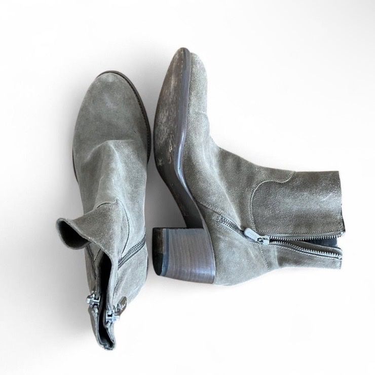 Scarpe da donna: Beige Wildleder Stiefeletten Gr. 37 – Usato da Zürich venduto da ju__ 1