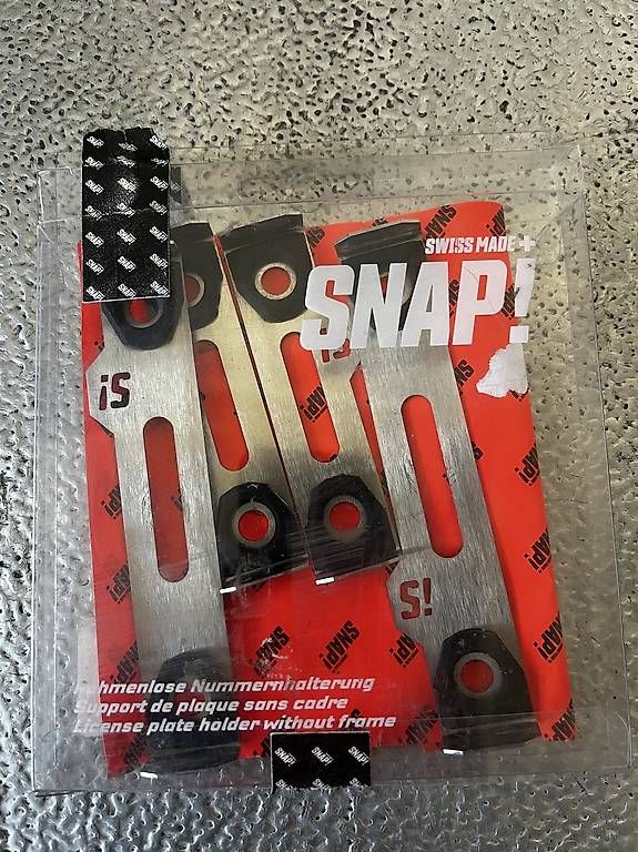 Alle Autoersatzteile: Kennzeichenhalter SNAP Rahmenlos – Neu (gemäss Beschreibung) aus Wil SG von pantau13