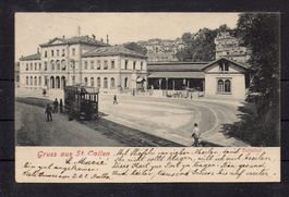 St. Gallen Bahnhof SG, 1902, ʘ St. Gallen + Glarus