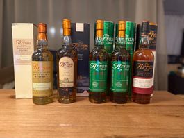 5 alte Arran Whisky Abfüllungen für Liebhaber & Sammler