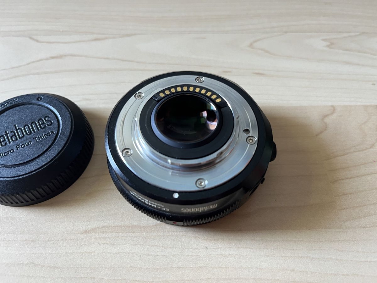 Metabones Adattatori foto: Metabones Speed Booster EF-M43 Mount – Usato da Biel/Bienne venduto da Kicks_Starter 4