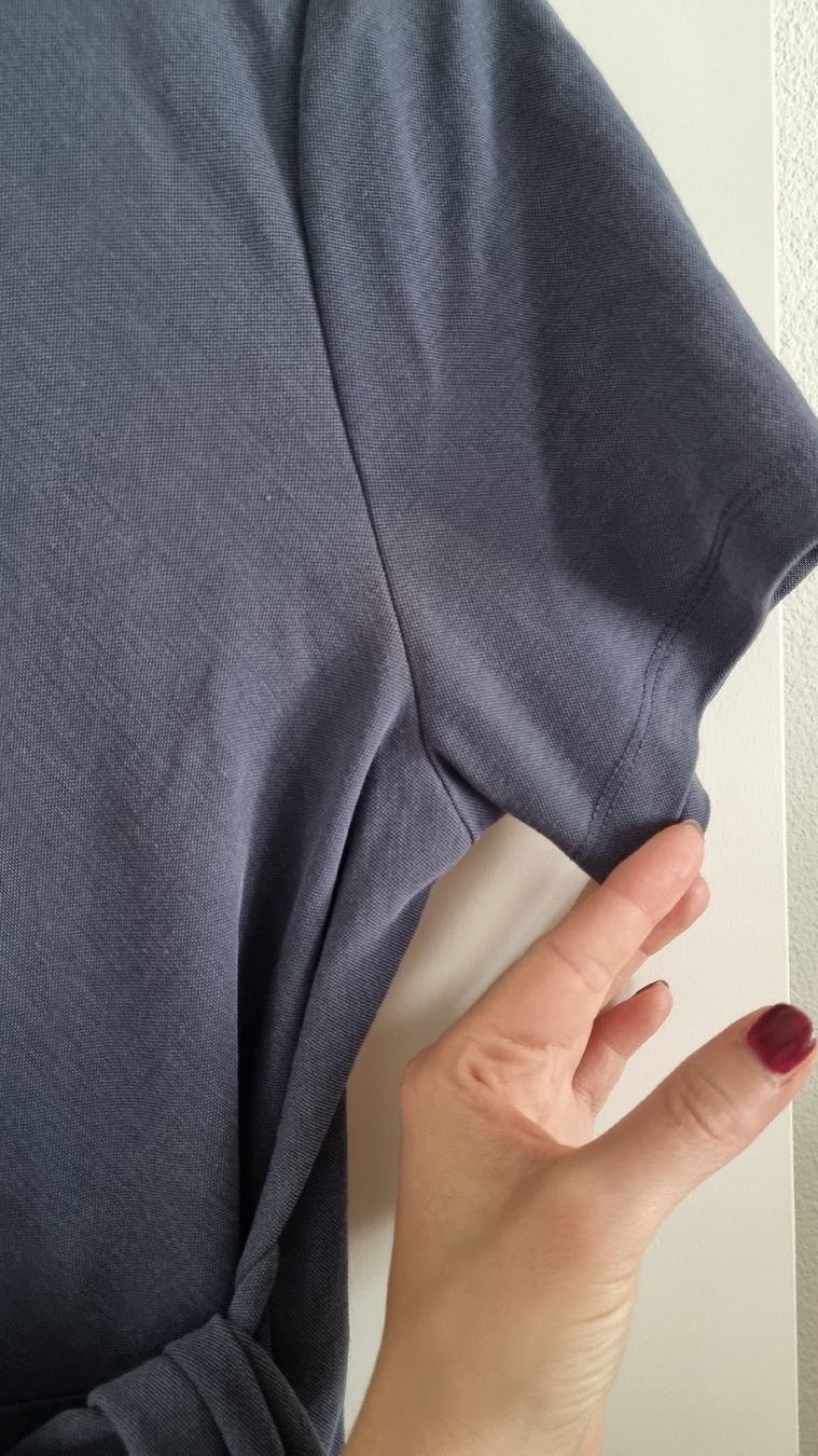 Massimo Dutti Kleider: Massimo Dutti Wickelkleid, blau Grösse S – Gebraucht aus Belp von sfanny88 3