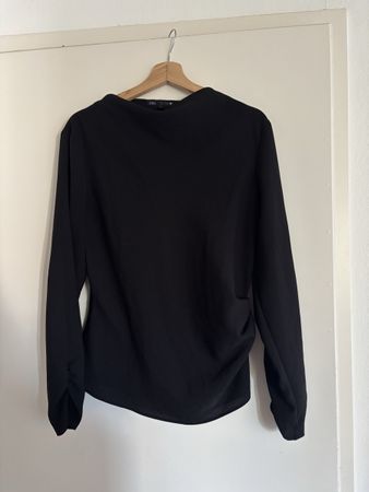 Zara Women's Black Long Sleeve Top