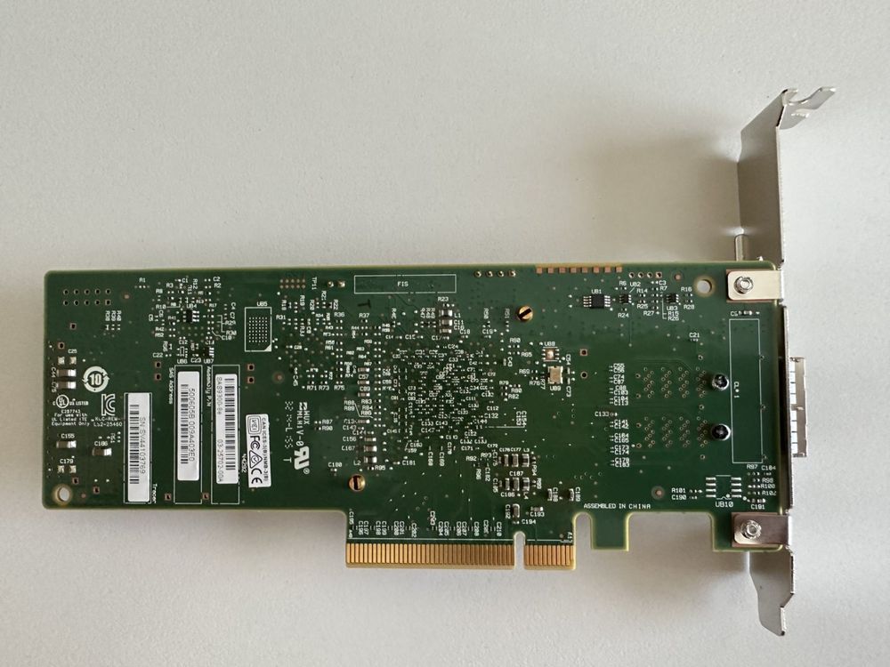 Broadcom LSI SAS 9300-8e 8-port 12Gb/s SATA SAS Pci-e 3.0 Low Profile Host Bus - Foto 3