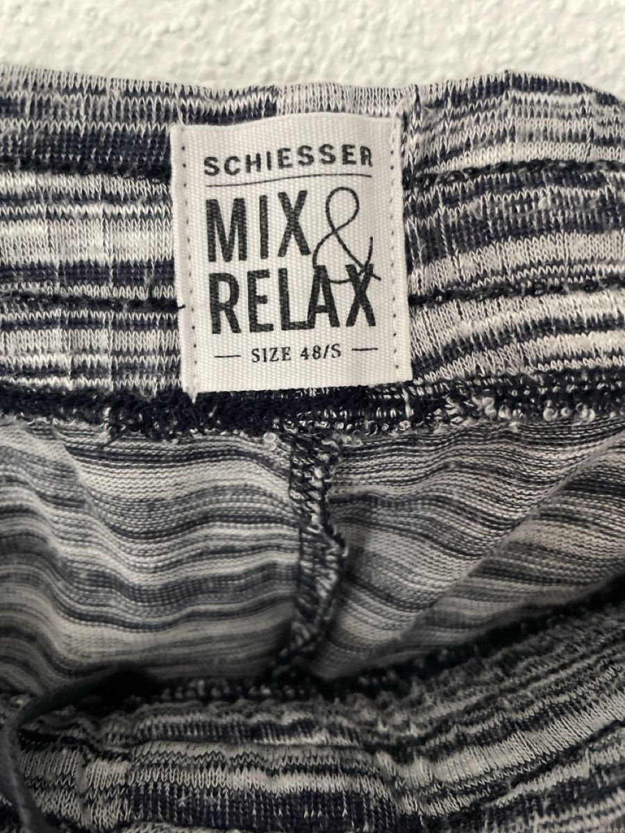 Schiesser Pigiami: Pyjamahose gestreift grau-weiss gebraucht – Nuovo (secondo la descrizione) da Neuenkirch venduto da balani 4