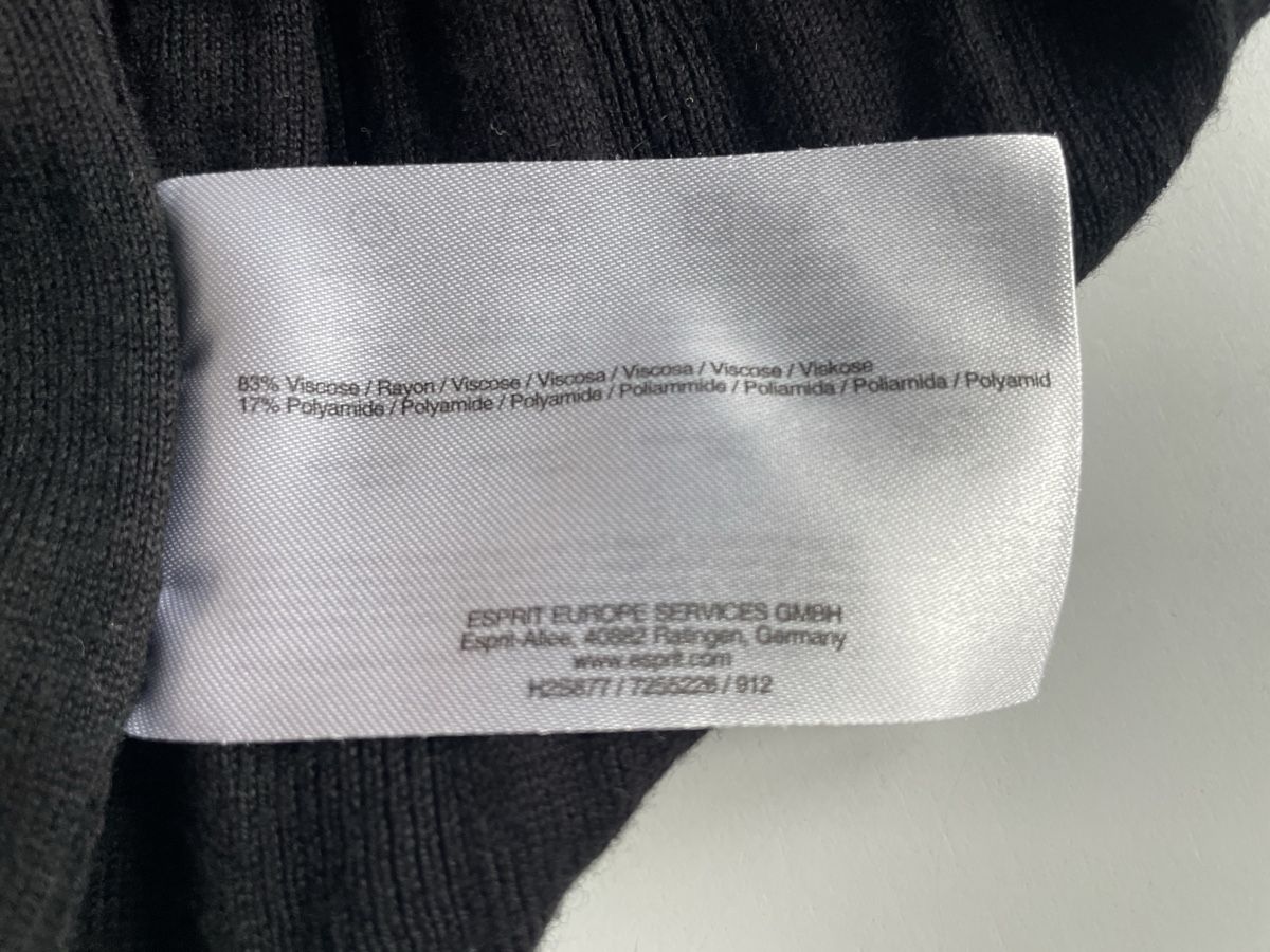Esprit Vestiti: Esprit Strick Kleid schwarz, Gr. M – Usato da Gockhausen venduto da AnneT07 3