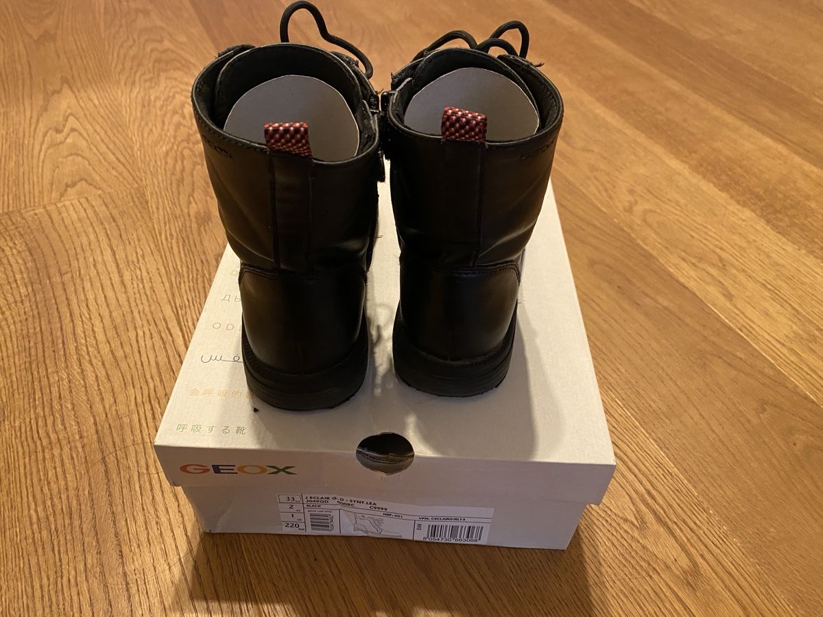 Geox Schuhe für Mädchen: Geox HALBSTIEFEL Eclair Mädchen Gr. 33 – Gebraucht aus Genthod von Tidus04 1