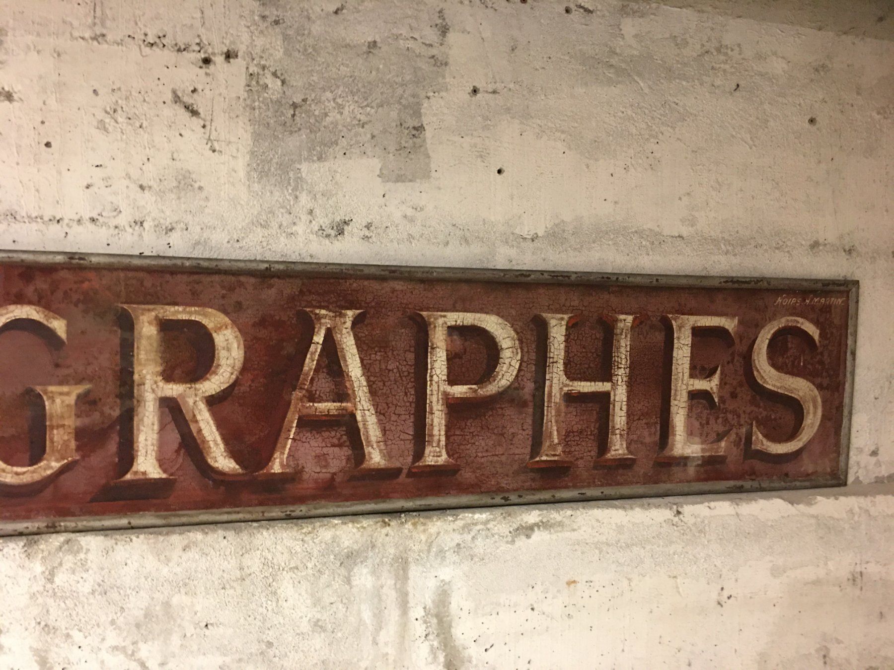 Insegne: PTT Schild alt original – Usato da Renens venduto da brutus18 6