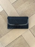 Vintage Glitzer Clutch mit Schulterrriemen von Hallhuber /