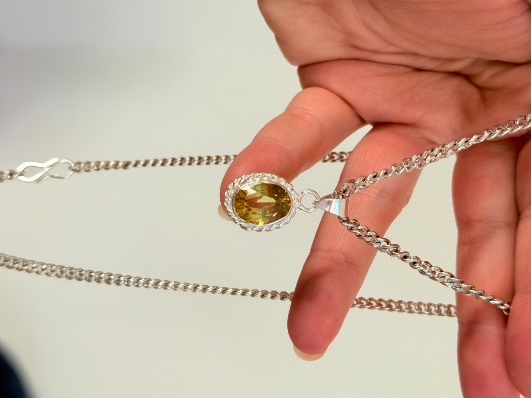 Catenine: 7.25 Ct Collier avec CERTIFICATE – Nuovo e nell'imballaggio originale da Genève venduto da AWWA 5