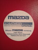 Bierdeckel Werbung Mazda Garage Schlattwiesen ..... (BDR4)