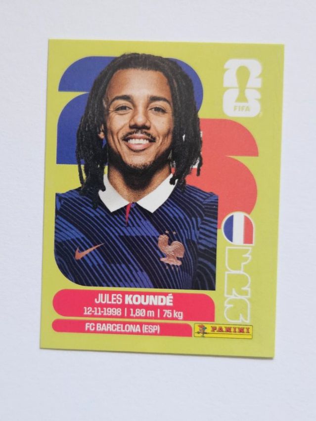 Panini Sammelbilder & Trading cards: Panini 2026 Jules Kounde FRA 5 – Neu (gemäss Beschreibung) aus Malans GR von Ovi83