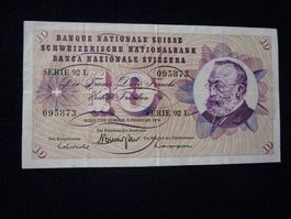 10er Banknote Serie 92 L - 7. Februar 1974