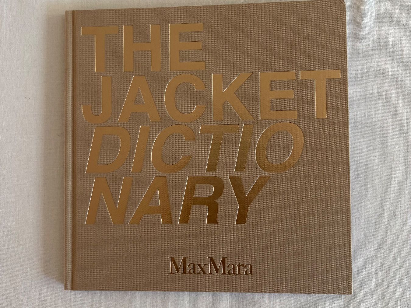 Bücher: MAX MARA The Jacket Dictionary - NEU – Neu (gemäss Beschreibung) aus Uitikon Waldegg von Voile