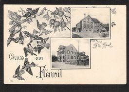 #Gruss aus Flawil SG , Consum Verein + Consum V. Bäckerei