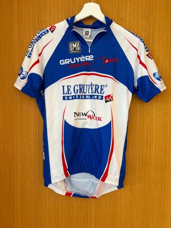Vintage Rad-Trikot Rennvelo Jersey SANTINI Gruyere Cycling
