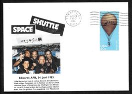 USA Sonderbrief Space Shuttle 7 Landung 24.6.1983
