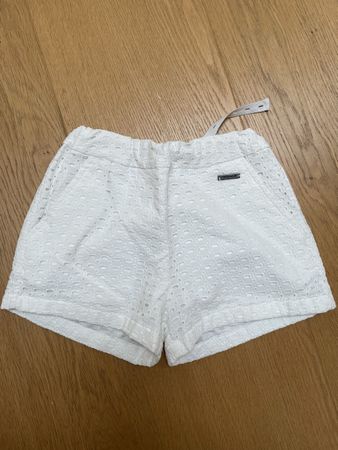Short Kaporal blanc dentelle taille 14 ans ajustable