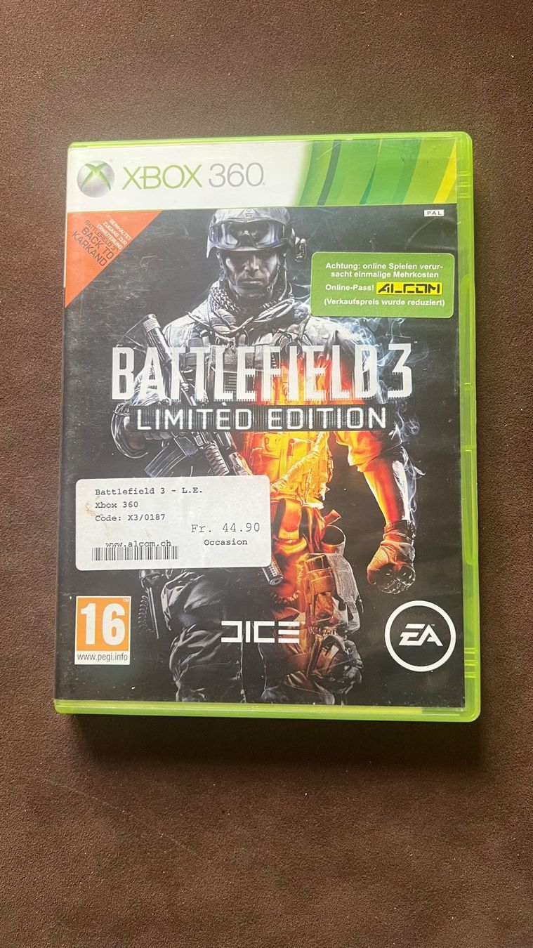 Spiele: Battlefield 3 - Limited Edition - Xbox 360 – Gebraucht aus Schübelbach von Dolly990_2