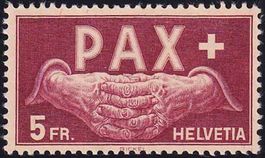 1945, 5FR. PAX Nr. 273 sauber postfrisch **, fehlerfrei.
