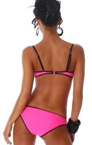 Costumi da bagno & Bikini: Bikini Power Flower - Colourblocking - Neonpink, Gr. M – Nuovo (secondo la descrizione) da Ebnat-Kappel venduto da Molton 1