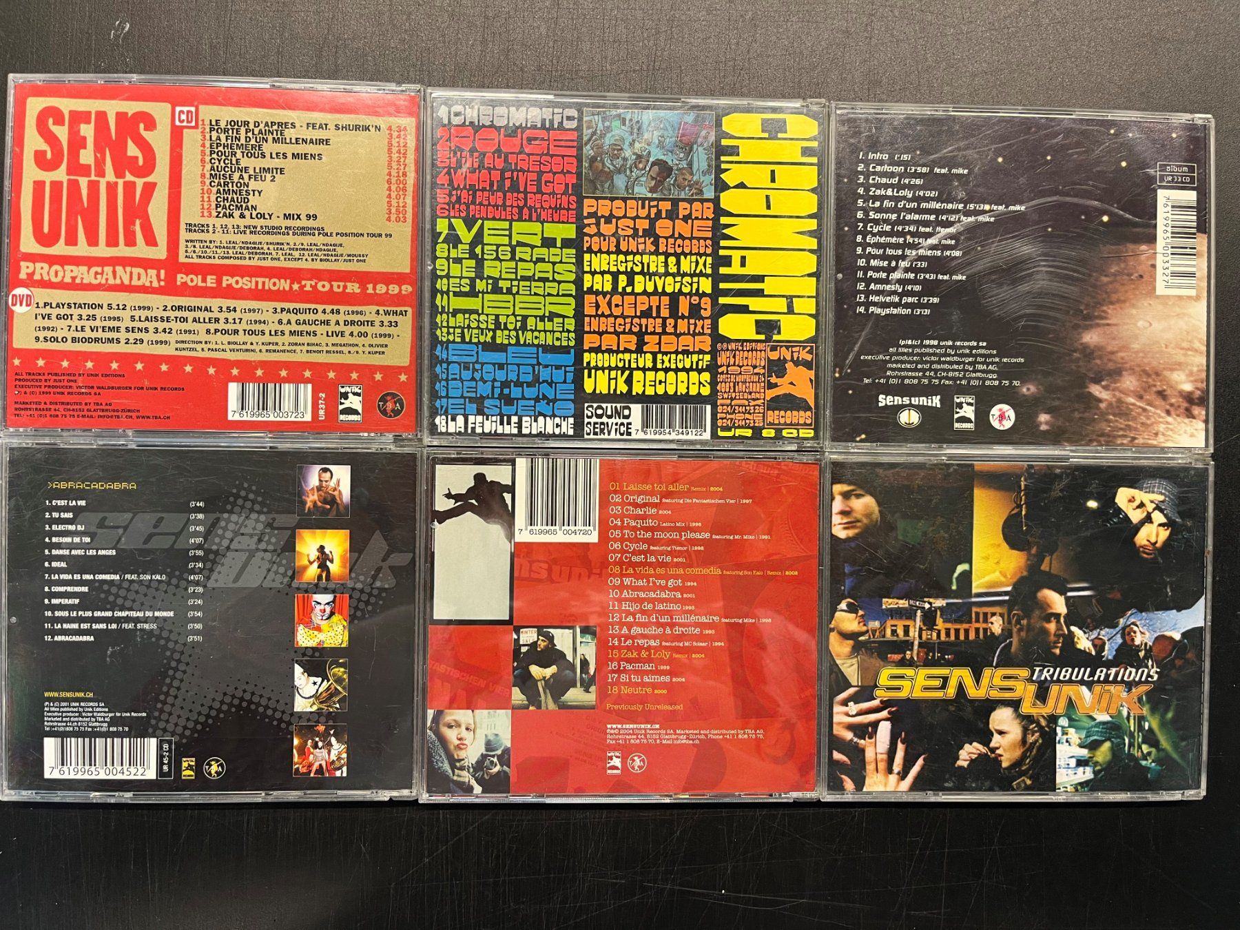 CD: CD Sammlung Sens Unik 6 Stück – Usato da Basel venduto da andipfandi 1